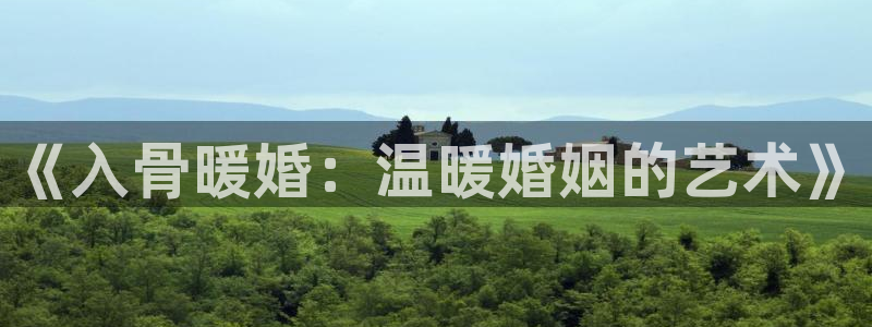 奇漫屋漫画在线：《入骨暖婚：温暖婚姻的艺术》